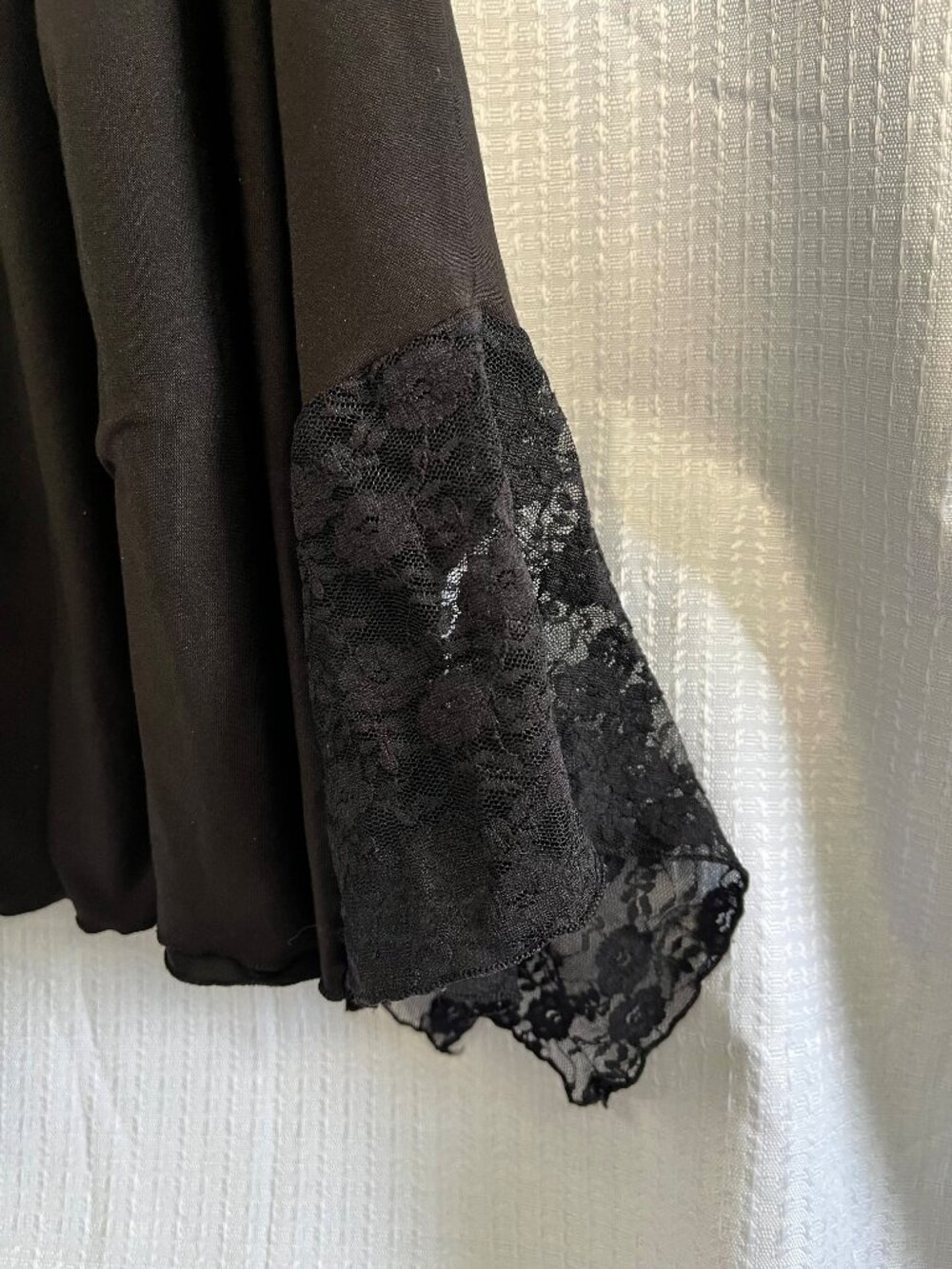 Secret Treasures Black Chemise Slip Lace Trimmed Nightgown 2X - Picture 2 of 6